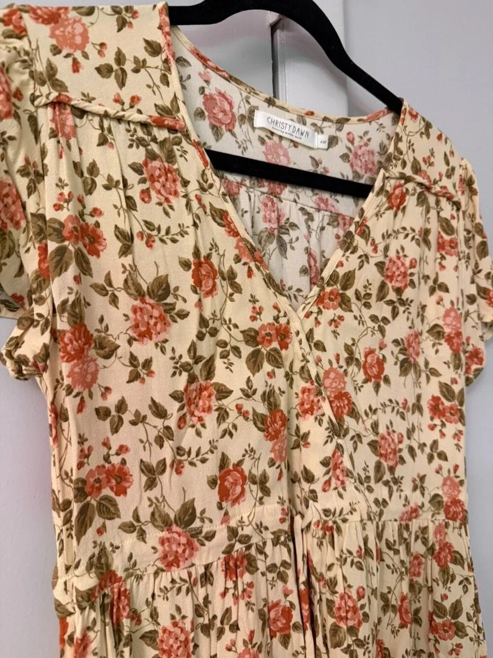 Christy Dawn Dawn Dress Autumnal Floral Print - Picture 5 of 7